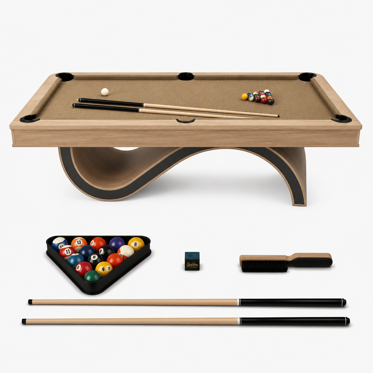 Blackwell Eclipse – Modern Slate Pool Table
