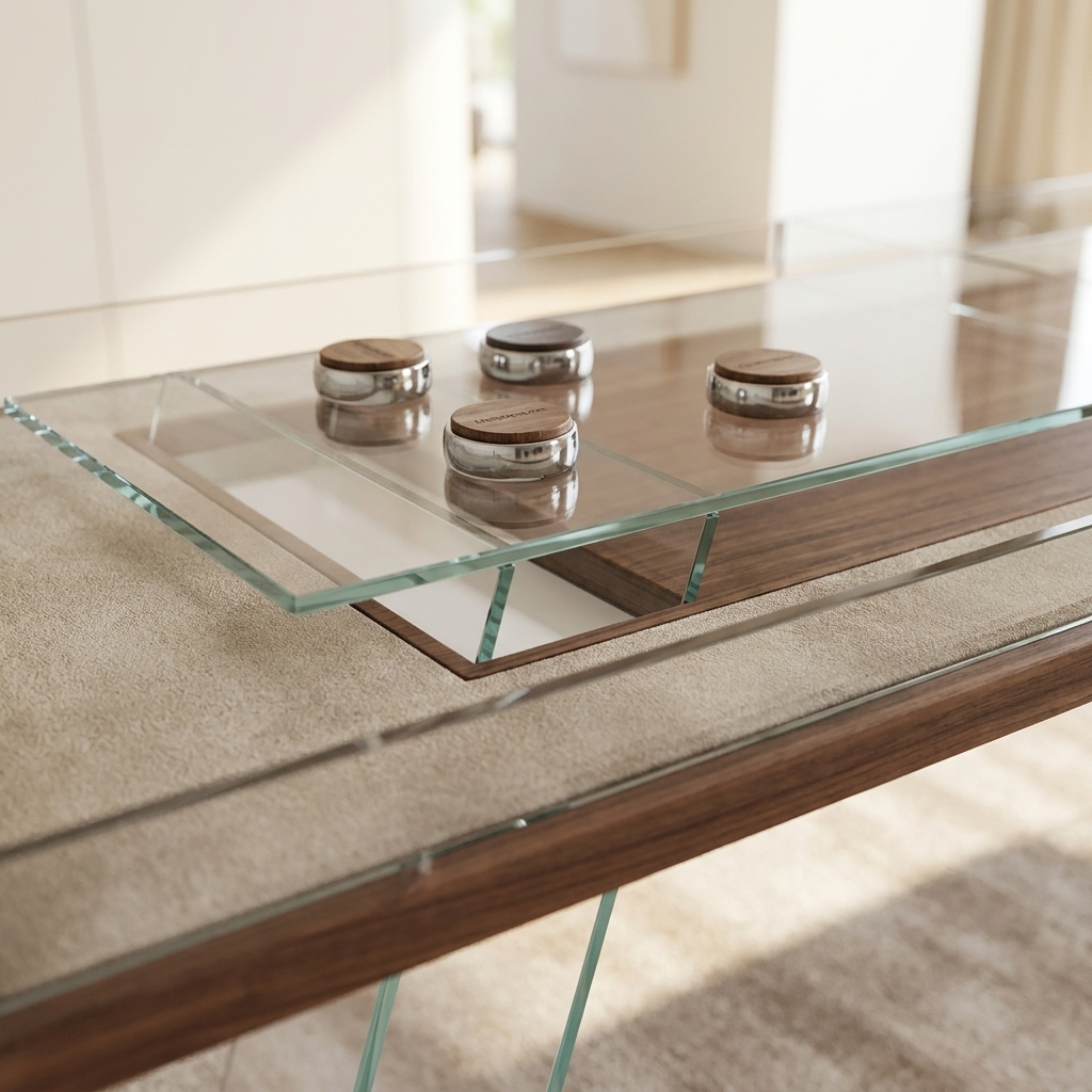 Glass Shuffleboard Table – Blackwell Aura™