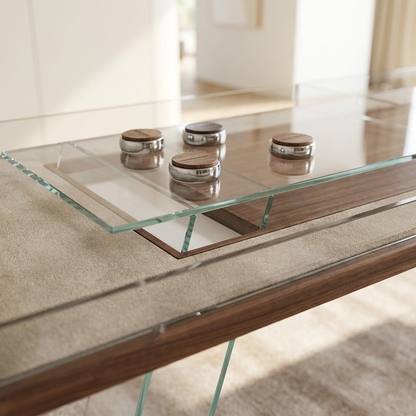 Glass Shuffleboard Table – Blackwell Aura™